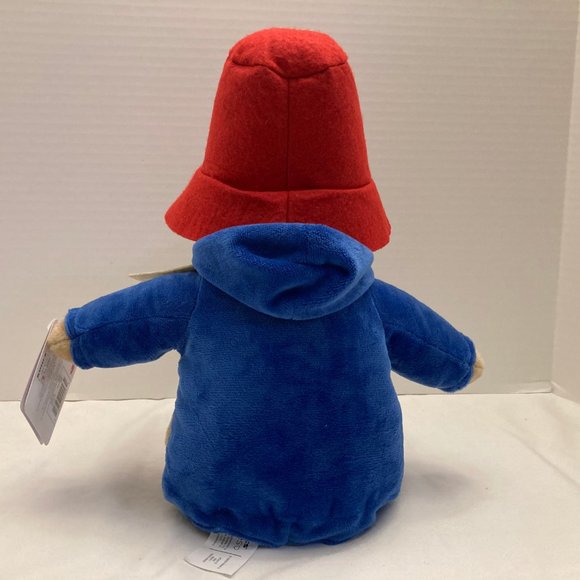 Paddington Bear Plush 13" Teddy Bear Blue Coat Red Hat 2022 New With Tags - Picture 4 of 6